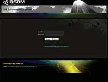 Tablet Screenshot of hris.bsrm.com